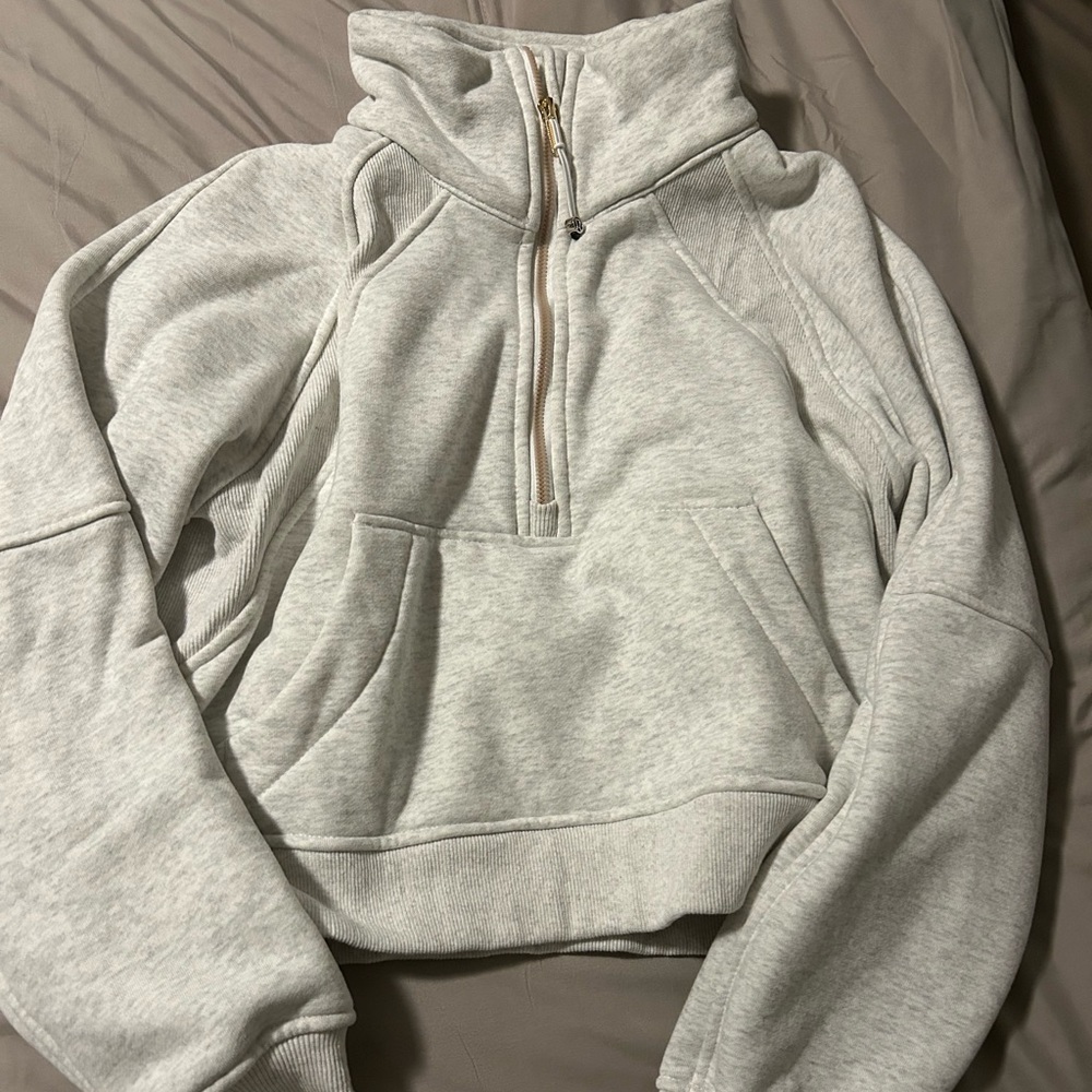 Lululemon cropped sweatshirt